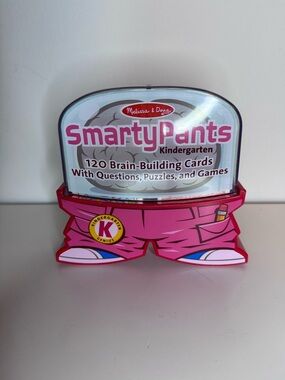 Melissa & Doug SmartyPants Kindergarten Card Holder - Pink